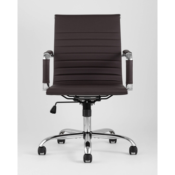 Кресло офисное TopChairs City S коричневое