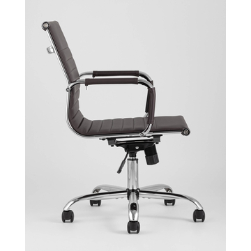 Кресло офисное TopChairs City S коричневое