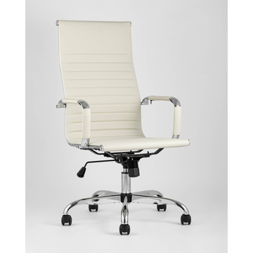 Кресло руководителя TopChairs City бежевое