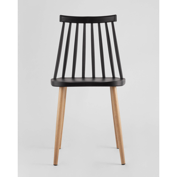 Стул Морган пластиковый черный