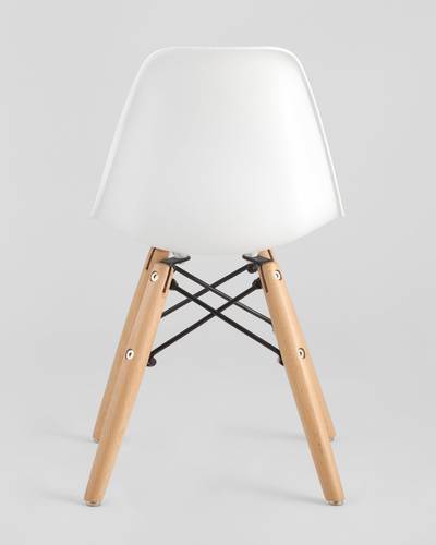 Комплект детский стол DSW, 5 стульев белых