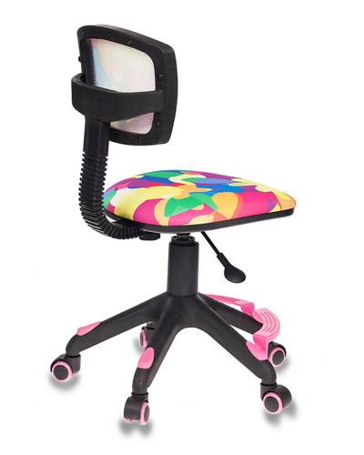 Кресло детское Бюрократ CH-299-F/ABSTRACT подставка для ног спинка сетка абстракция