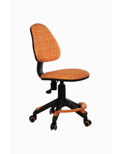 Кресло детское Бюрократ KD-4-F/GIRAFFE подставка для ног оранжевый жираф
