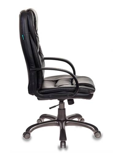 Кресло руководителя Бюрократ T-9905DG/BLACK черный искусственная кожа (пластик темно-серый)