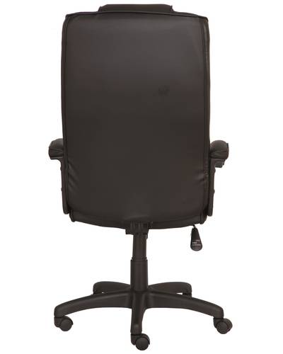 Кресло руководителя Бюрократ T-9906N/BLACK черный кожа