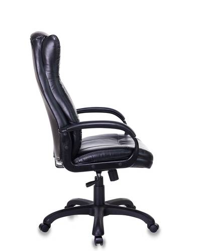 Кресло руководителя Бюрократ CH-879LT/BLACK черный искусственная кожа (пластик черный)