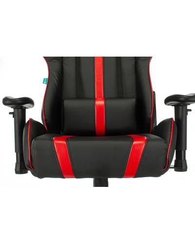 Кресло игровое Бюрократ VIKING ZOMBIE A4 RED черный/красный искусственная кожа