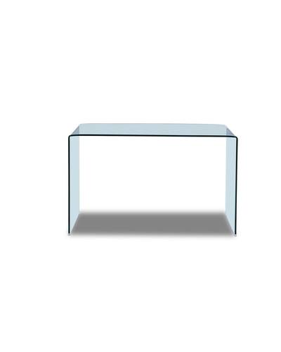 Стол письменный Фантом 125*70 стекло прозрачный