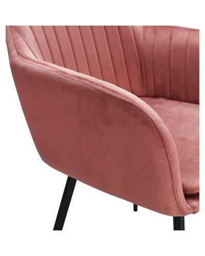 Кресло Роуз розовое