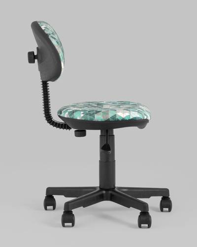Кресло компьютерное детское УМКА абстракция зеленый