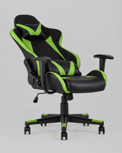 Кресло игровое TopChairs Gallardo зеленое