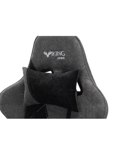 Кресло игровое Бюрократ VIKING X серый/черный