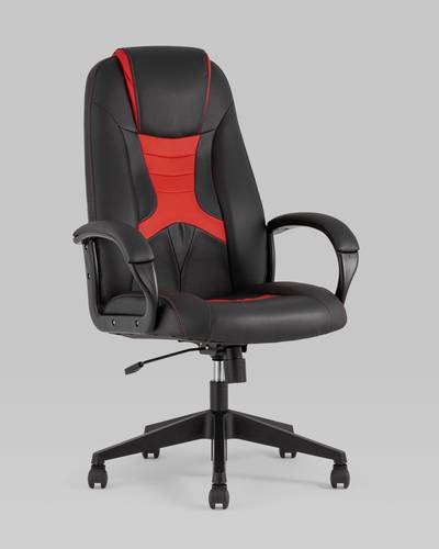 Кресло игровое TopChairs ST-CYBER 8 черный/красный