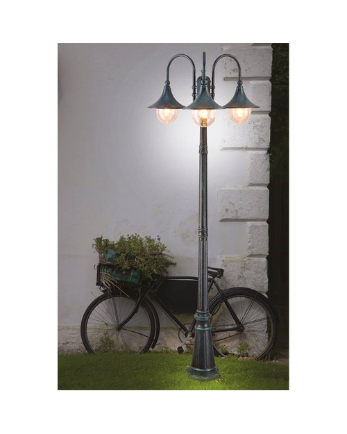Уличный светильник Arte Lamp A1086PA-3BG Malaga