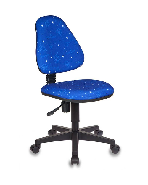 Кресло детское Бюрократ KD-4/Cosmos синий Космос Cosmos