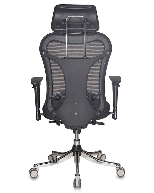 Кресло руководителя Бюрократ CH-999ASX спинка сетка черный сиденье черный TW-11 крестовина хром