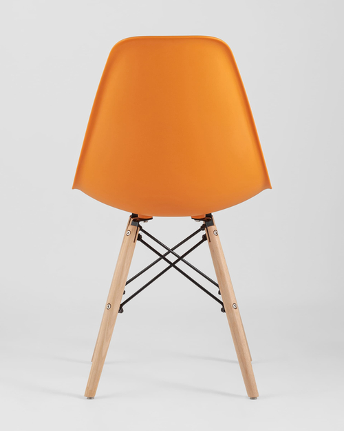 Стул Eames Style DSW оранжевый x4