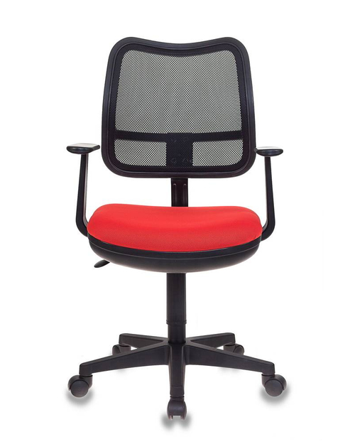 Кресло Бюрократ CH-797AXSN/26-22 спинка сетка черный сиденье красный 26-22
