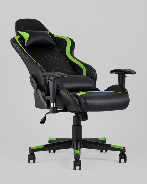 Кресло игровое TopChairs Cayenne зеленое