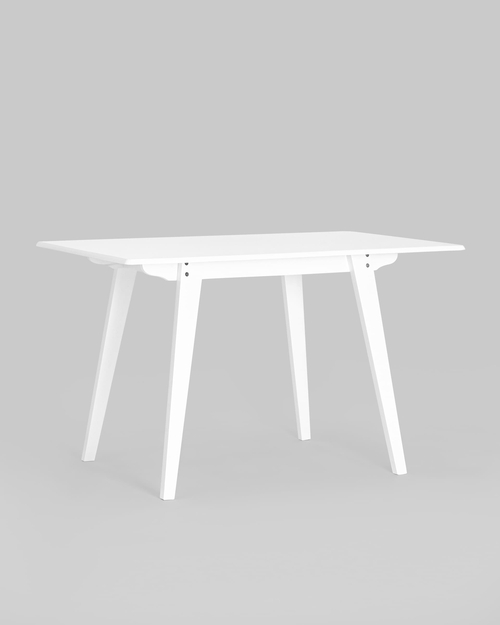 Обеденная группа стол GUDI 120*75 белый, стулья ODEN WHITE синие 4 шт.