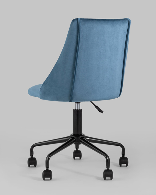 Кресло компьютерное Сиана велюр синий