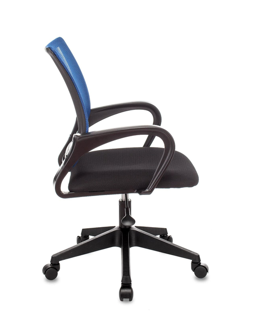 Кресло офисное TopChairs ST-Basic сетка/ткань синий