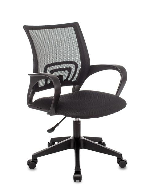 Кресло офисное TopChairs ST-Basic сетка/ткань черный