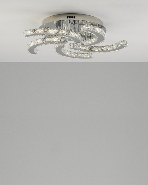 Светодиодная потолочная люстра Moderli V1594-CL Luna LED*30W