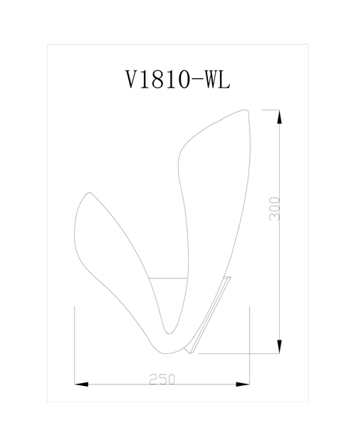 Светодиодный настенный светильник Moderli V1810-WL Line LED*13W
