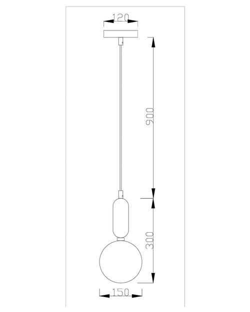 Подвесной светильник Moderli V2003-1P Sioma 1*E27*60W