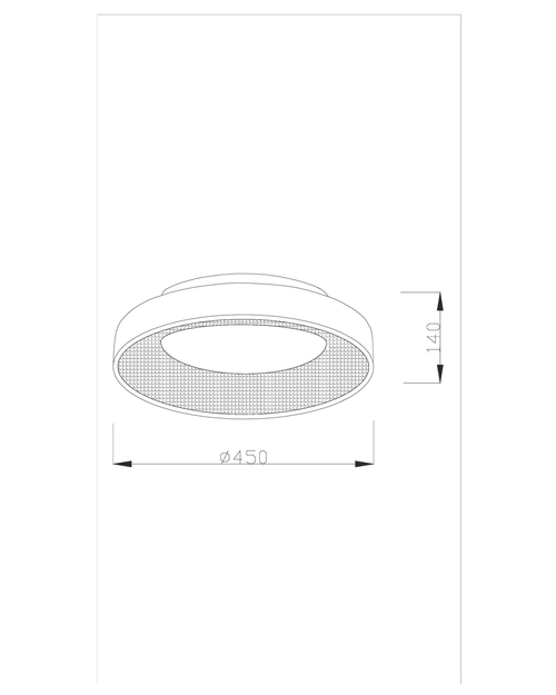 Светодиодный потолочный светильник Moderli V2282-CL Piero LED*28W