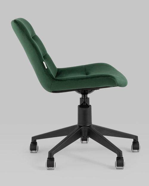 Кресло компьютерное Остин велюр зелёный