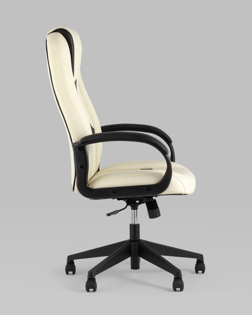 Кресло игровое TopChairs ST-CYBER 8 белый/черный