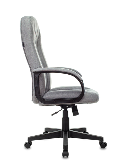Кресло руководителя Бюрократ T-898AXSN серый крестовина пластик