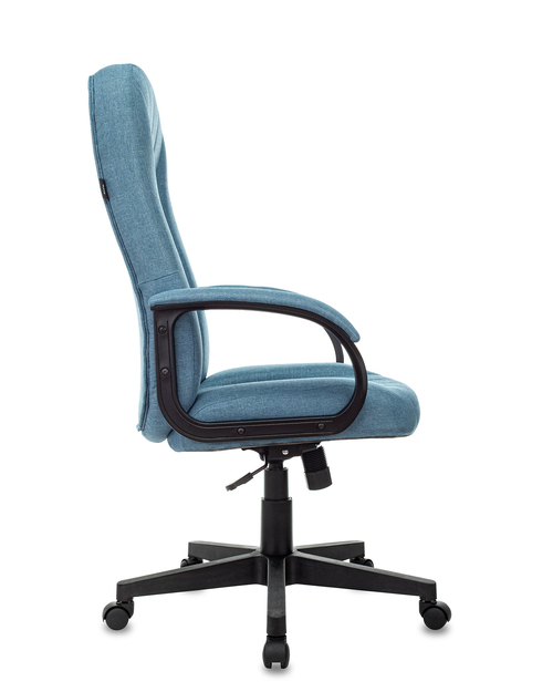 Кресло руководителя Бюрократ T-898AXSN синий крестовина пластик