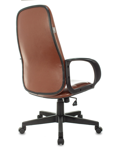 Кресло руководителя Бюрократ CH-808AXSN коричневый Leather Brown эко.кожа