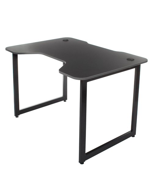 Стол игровой Knight Table L Black столешница ДСП черный каркас черный