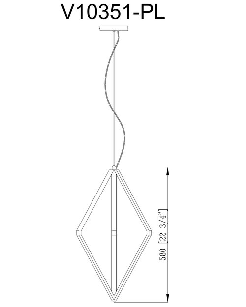 Светильник подвесной Moderli V10351-PL Grape