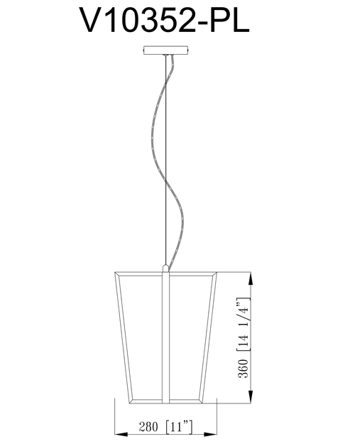 Светильник подвесной Moderli V10352-PL Grape