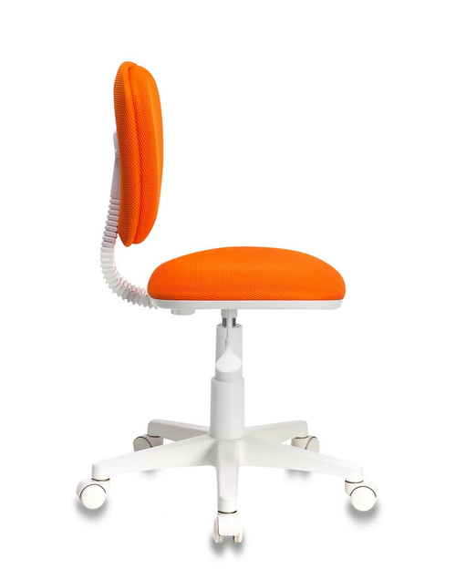 Кресло детское Бюрократ CH-W204NX/ORANGE оранжевый крестовина пластик белый