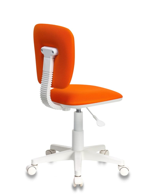 Кресло детское Бюрократ CH-W204NX/ORANGE оранжевый крестовина пластик белый