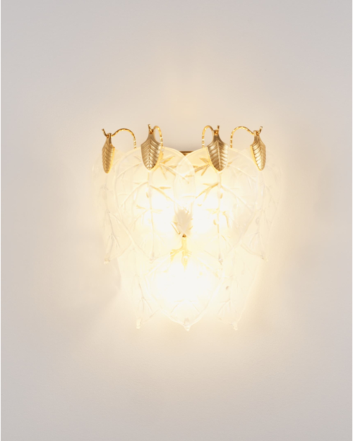 Хрустальный настенный светильник Moderli V2381-W Shine 1*E14*60W