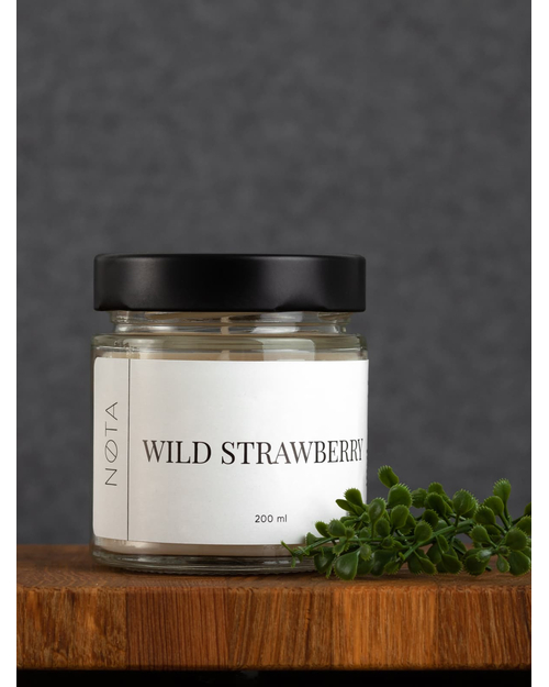 Свеча ароматическая Nota Wild strawberry, 200 мл