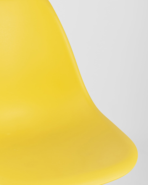 Стул Eames Style DSW желтый (разборный каркас)
