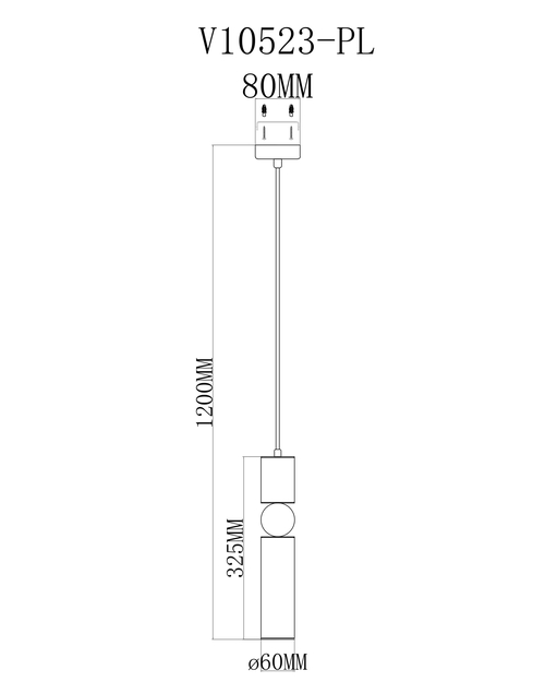 Светильник подвесной Moderli V10523-PL Salem
