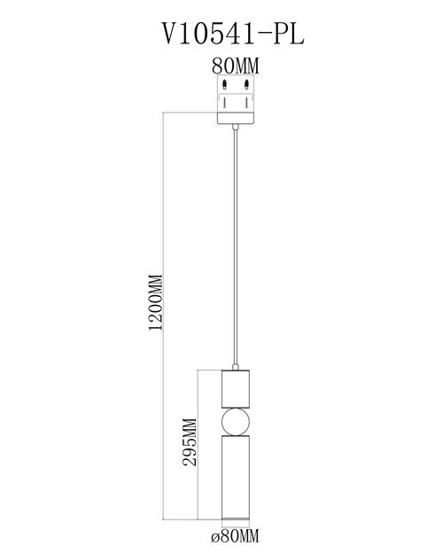 Светильник подвесной Moderli V10541-PL Salem