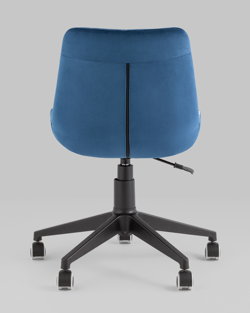 Кресло компьютерное Флекс велюр синий