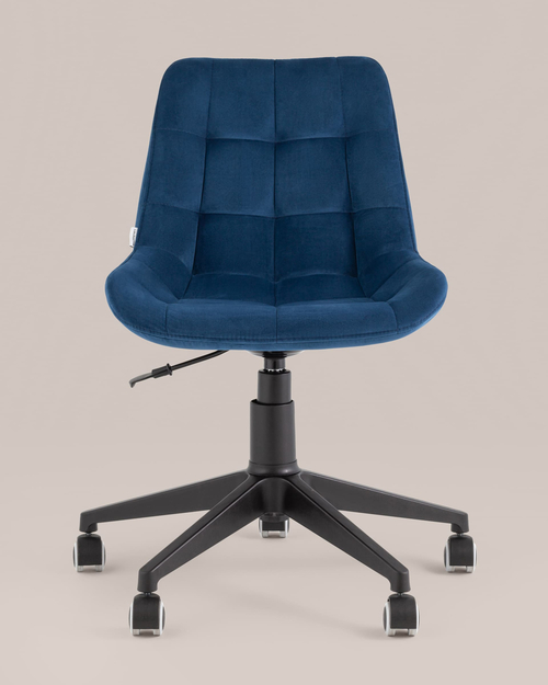Кресло компьютерное Флекс велюр синий