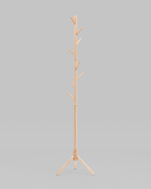 Вешалка напольная Hook светлое дерево