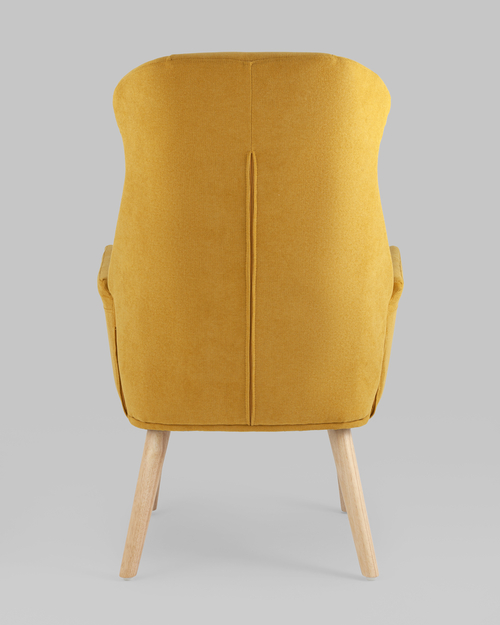 Кресло Парлор жёлтый
